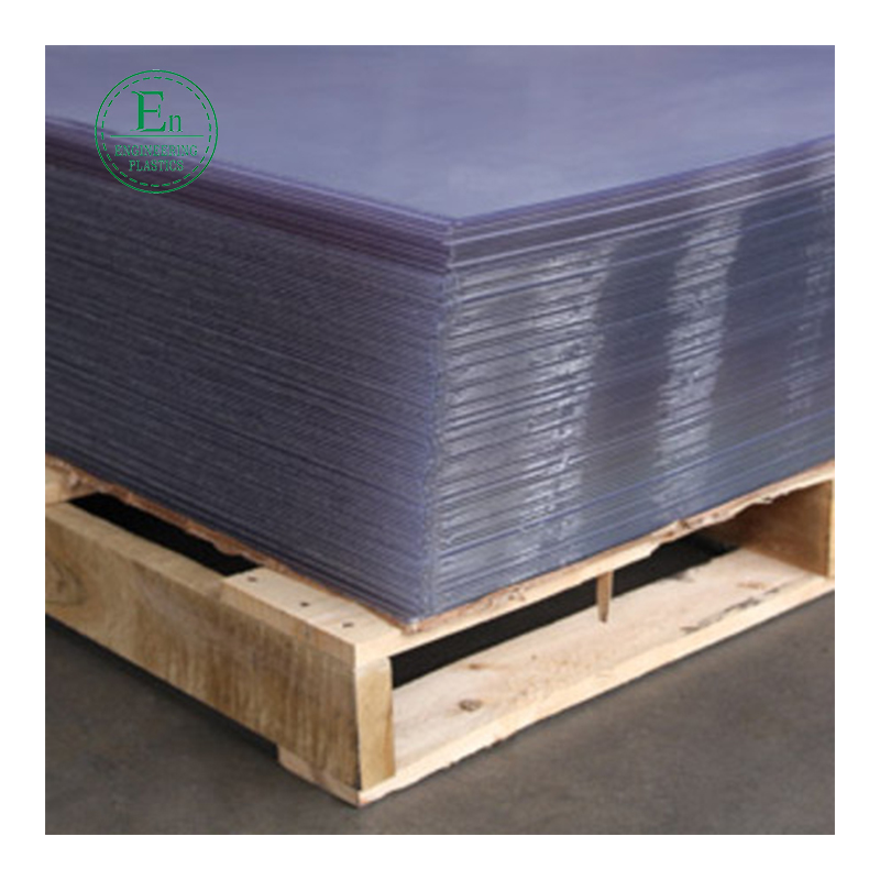 The factory processes impact resistant high temperature flat flame retardant fire resistant pvc sheet of antistatic