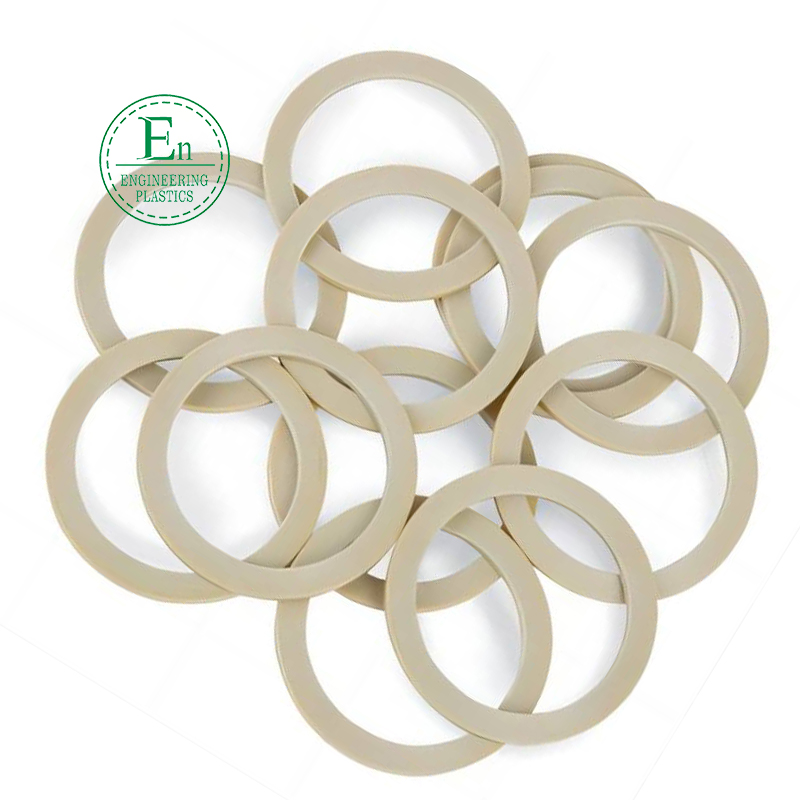 High-Performance Cnc Machining parts Ether Ether Ketone PEEK Fixed Ring Seal Ring Gasket Poly Customized Processing