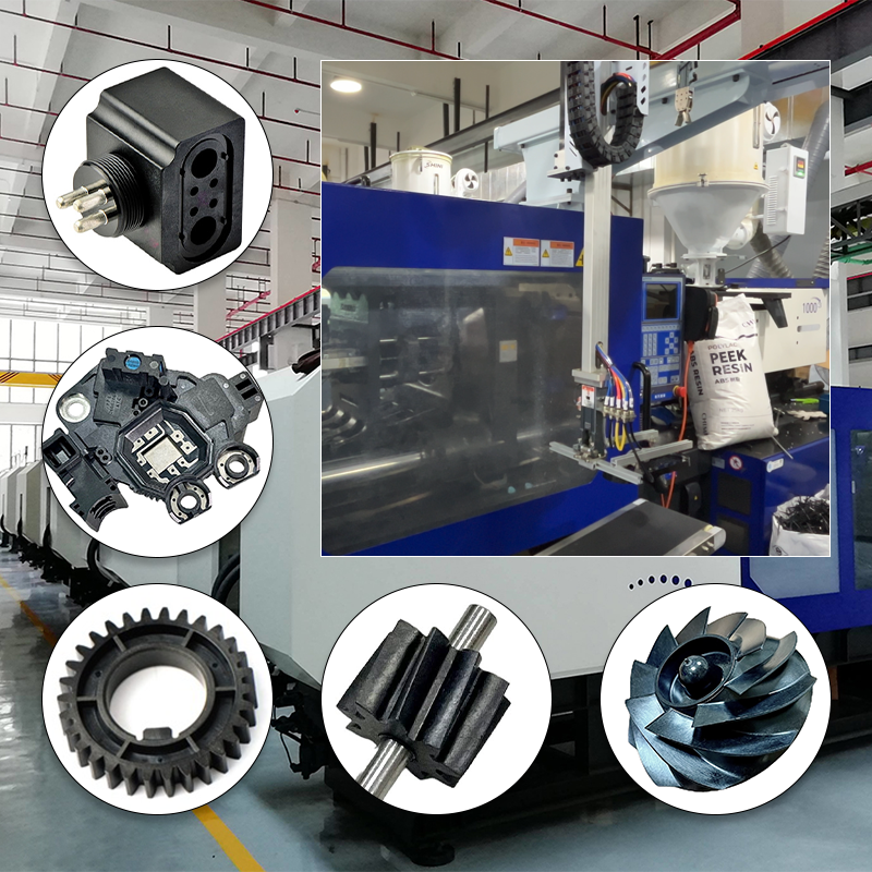 Customized ABS Custom Mould Molding Auto Parts Ome Molded Products Injection Mold Plastic