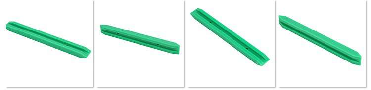 UHMWPE plastic guide rail