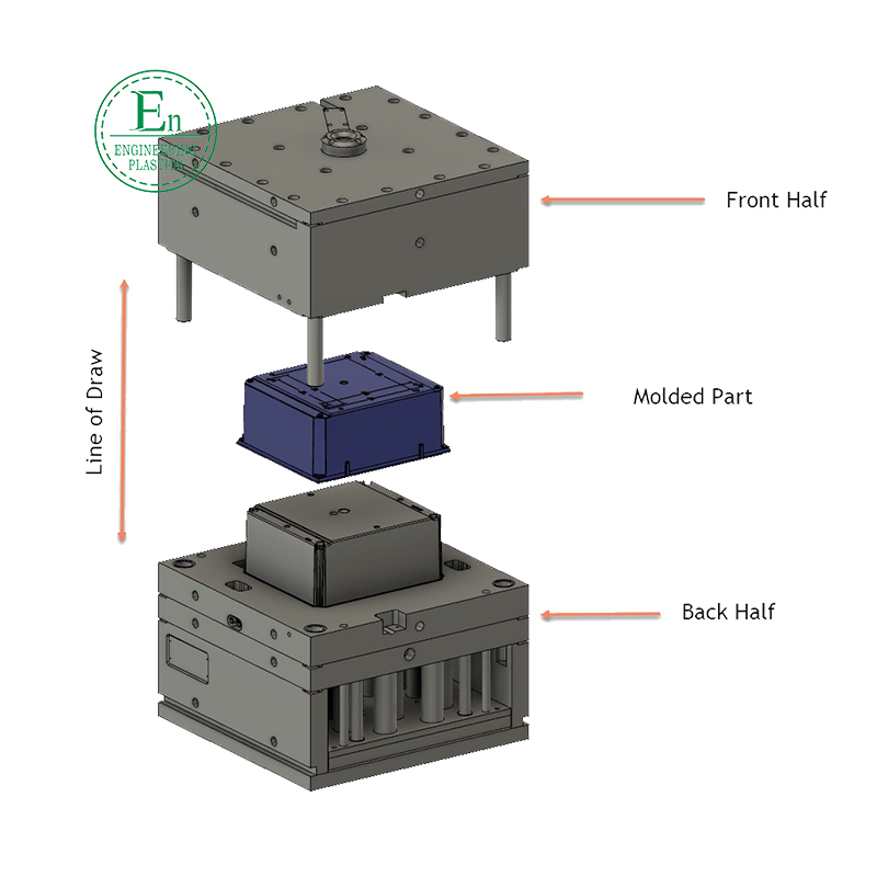 Precise Custom Plastic Injection Mold Parts Injection Molding and Cutting Services by Manufacturer Suppliers