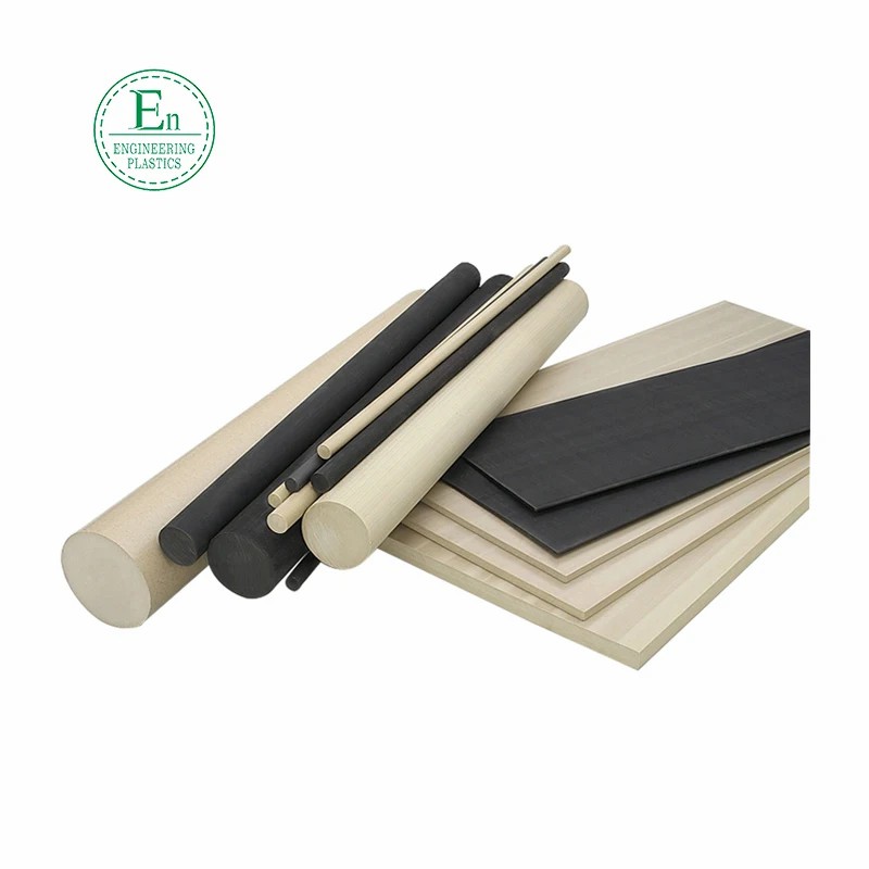 custom Natural color pps board pps+gf40 plus glass fiber board black beige pps bar material