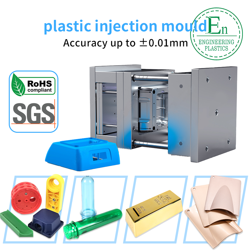 Design miniature injection moulding plastic parts two cavity mould production custom injection molding mould