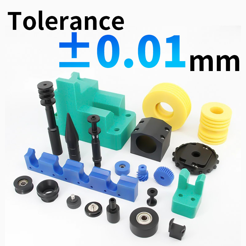 Customized Pom Nylon Ptfe Sleeve Plastic Bushing
