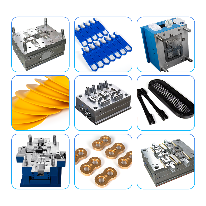 Plastic injection mould parts custom processing service products ABS shell injection molding