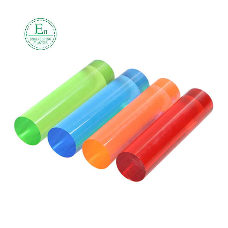 Online hot sale transparent hollow acrylic pipe custom PMMA plastic crystal acrylic rod sheet