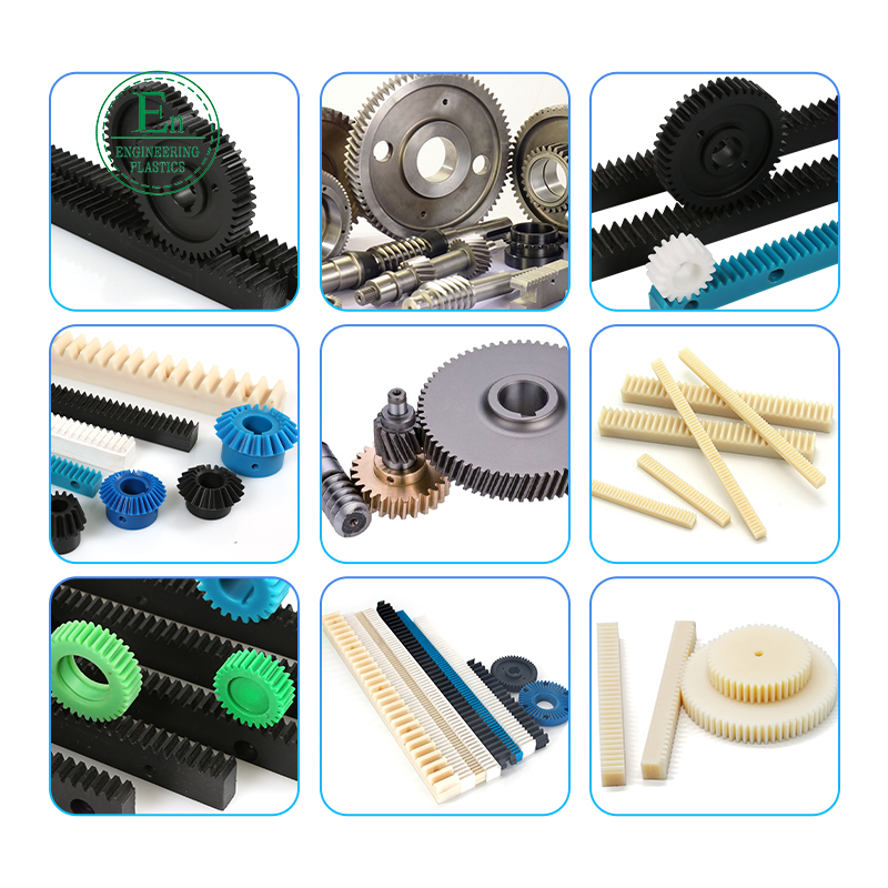 Wholesale direct from POM nylon gears manufacturer CNC machining plastic gear