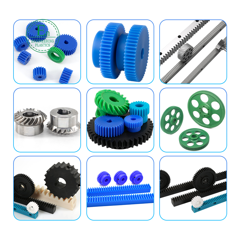 Wholesale direct from POM nylon gears manufacturer CNC machining plastic gear