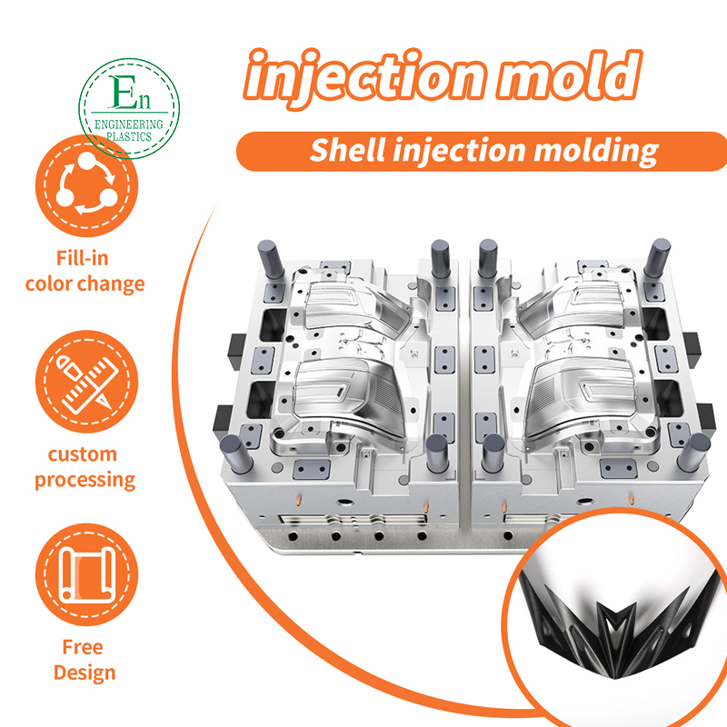 Precision Plastic Injection Molding Parts Custom PP PE PEEK silicone Mold Design and Manufacturing Service