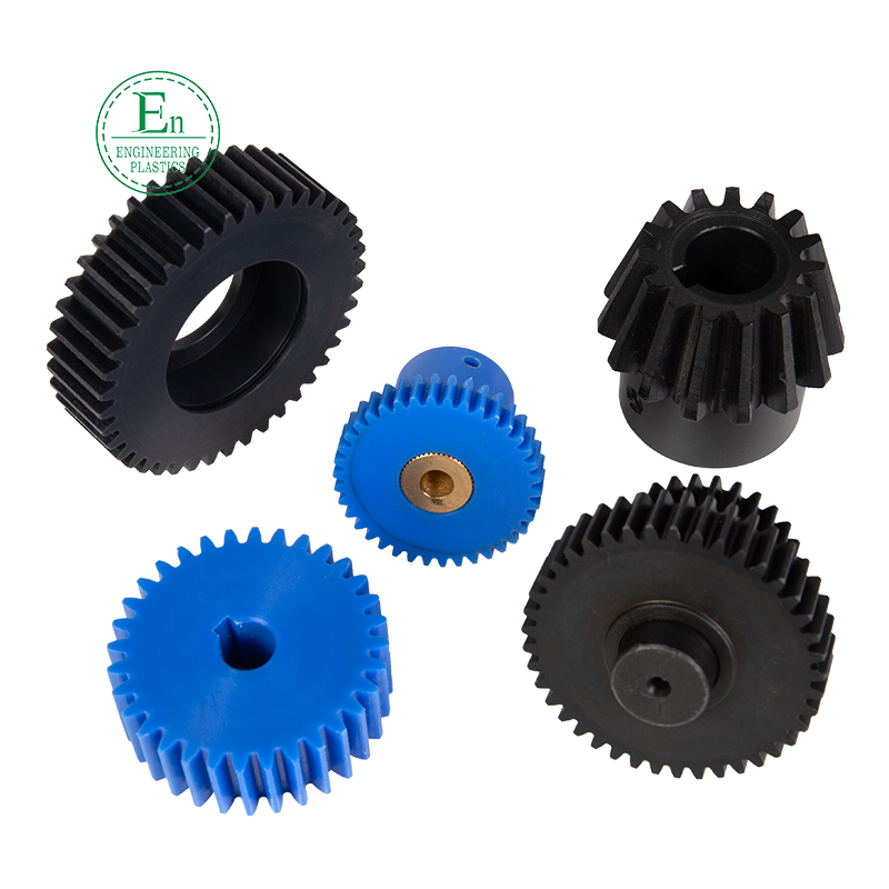 Cnc Machining Gear manufacture pa66 30gf small plastic gear for paper shredder plastic spur gear manufacture