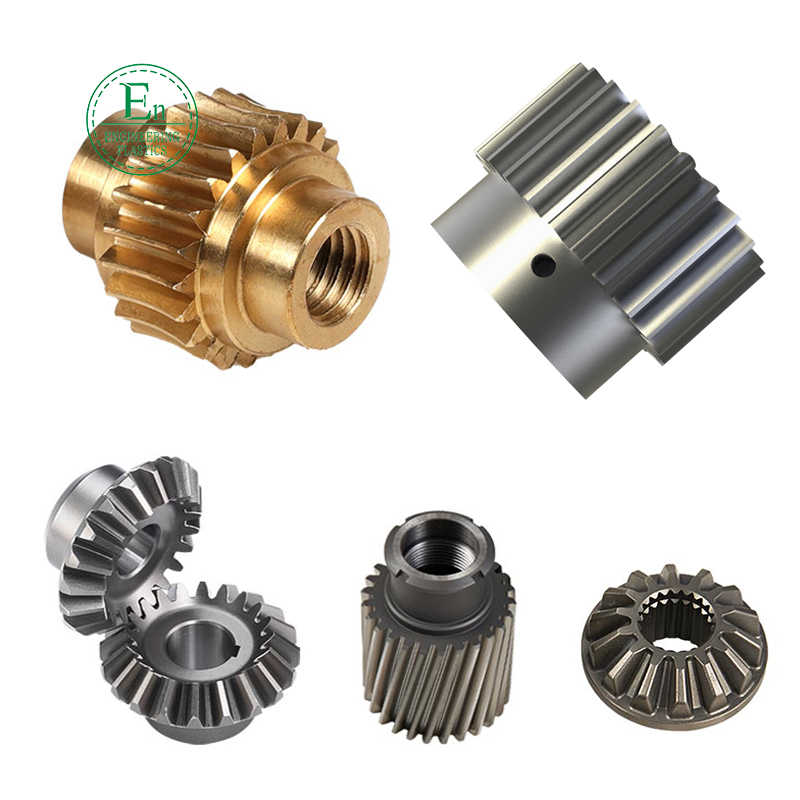 Precision Custom Made Spur Gears CNC Turning Parts Stainless Steel Aluminum Brass Bevel Pinion Gear Machining