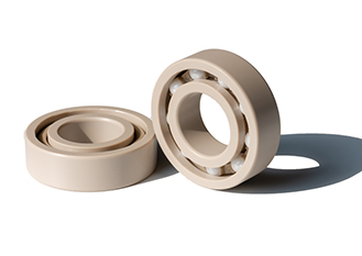 Factory Direct Sales Corrosion Resistant Plastic Bearings Smooth Bearings Peek Material