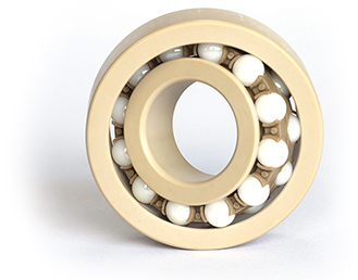 Factory Direct Sales Corrosion Resistant Plastic Bearings Smooth Bearings Peek Material