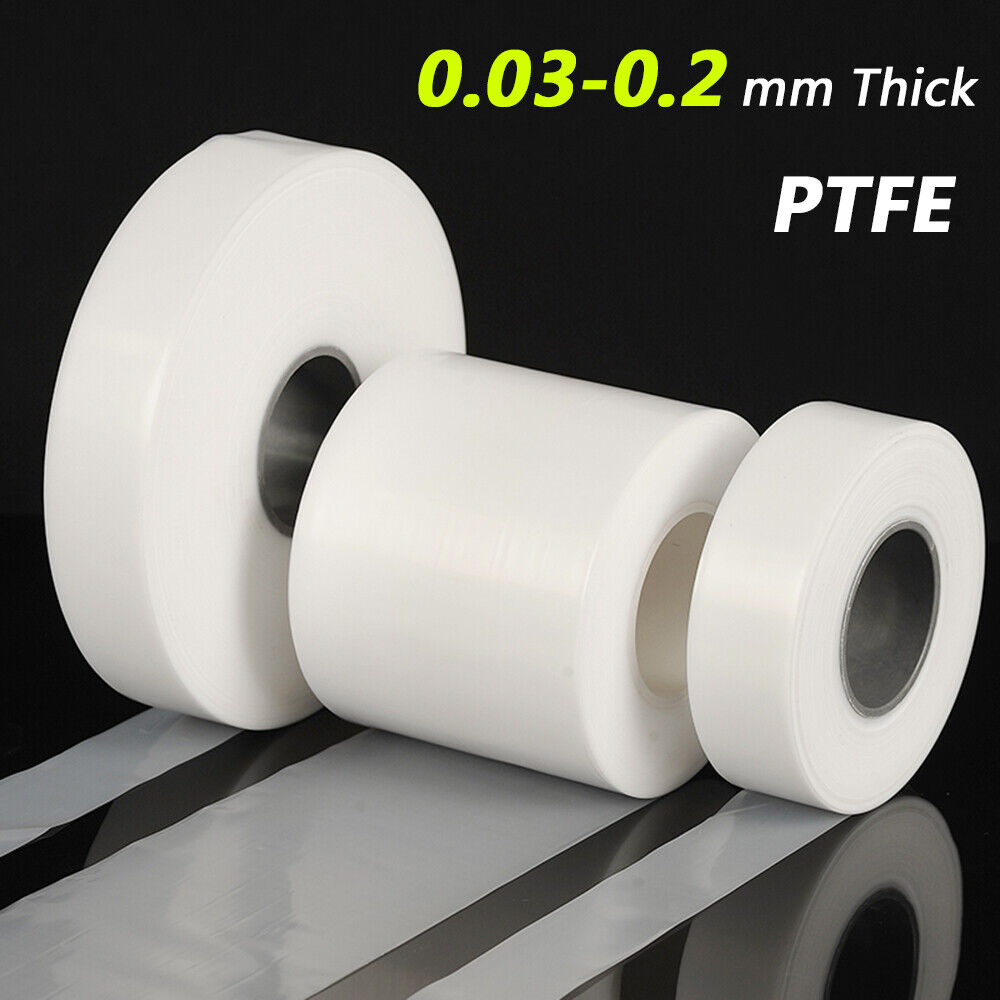 Wholesale High Quality various thickness and width High temperature resistance Ptfe Film For Sealing Tape