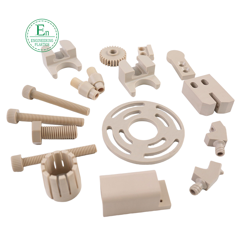 OEM Customer Made Peek1000 Products Parts Service Manufacturer Plastic Peek-GF30 Injection Molding Part