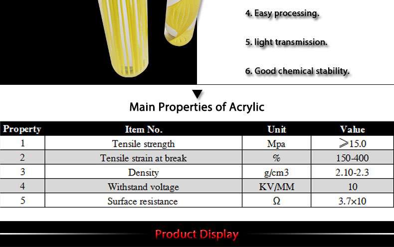 acrylic rod