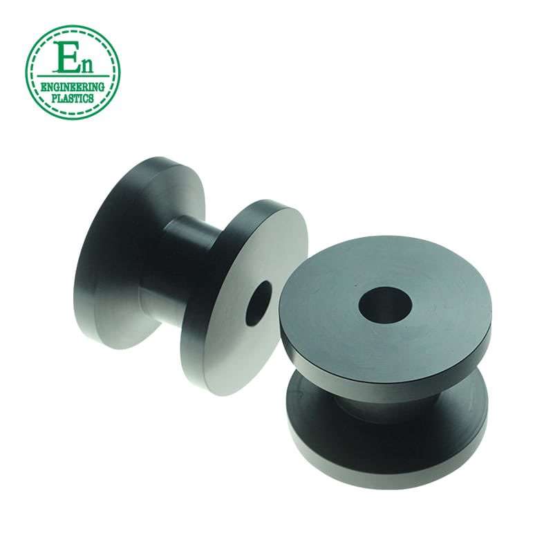 High precision plastics factory customization uhmw-pe pulley by cnc machining