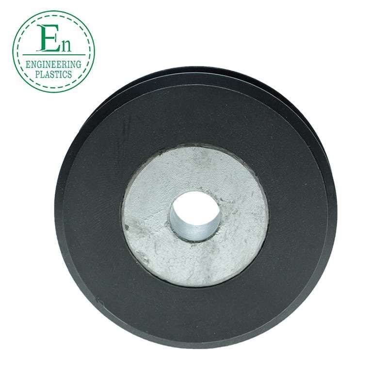 Customsized plastic product small Nylon plastic pulleys with high quality bearing