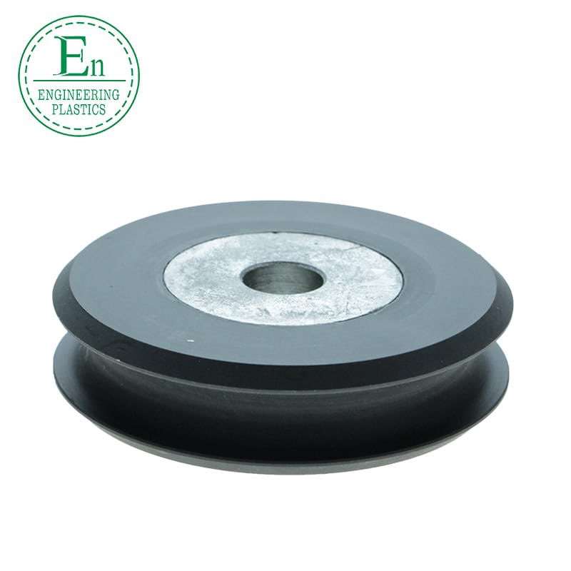 Customsized plastic product small Nylon plastic pulleys with high quality bearing