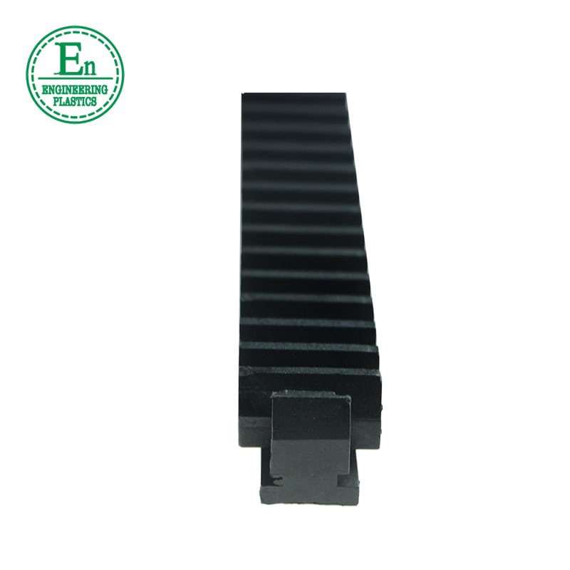 high impact resistance cnc rack and pinion flexible mc nylon rack gear