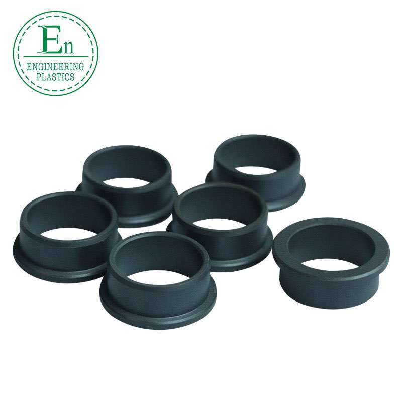 High performance reasionable black plastic PEEK bushing PEEK sleeve