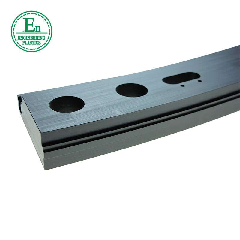 cnc machining bending custom uhmw-pe curved guide rail