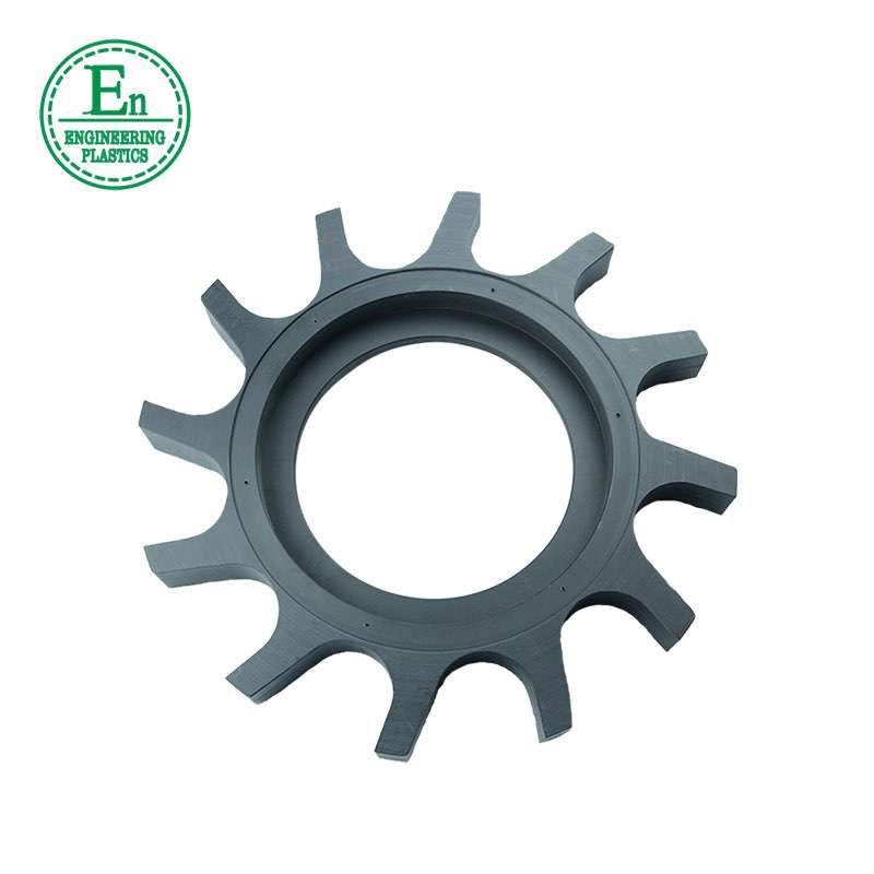 plastic components on conveyors and machinery pom black star wheel