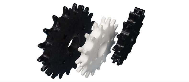 pom plastic sprocket gear wheel