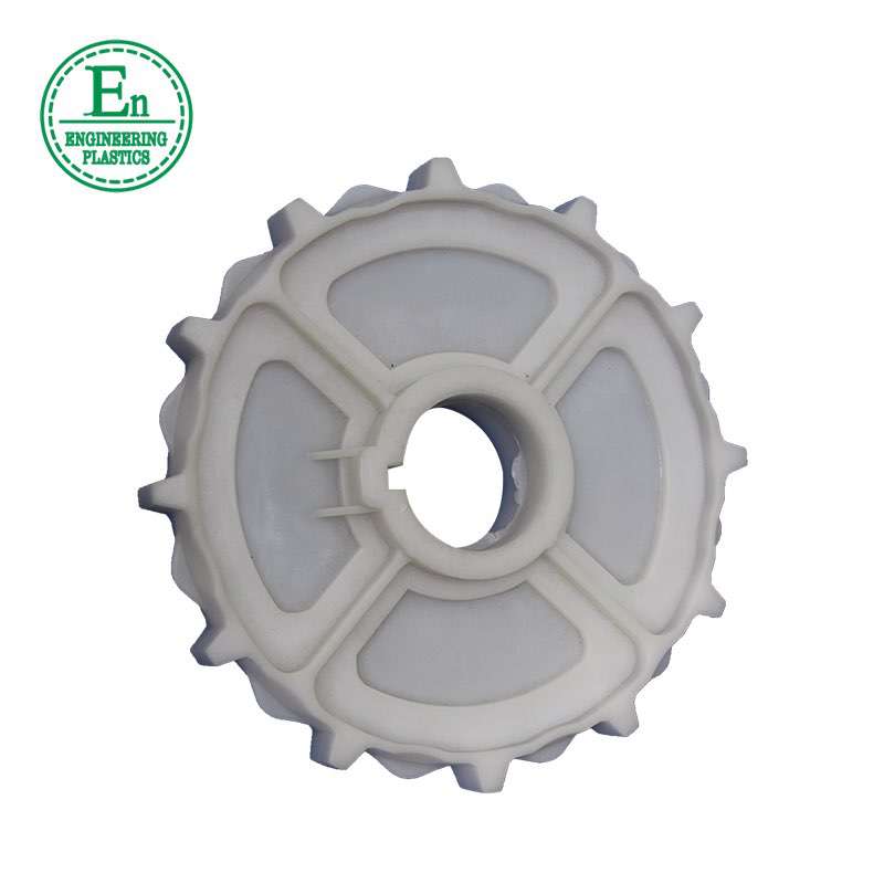 white cnc machining delrin star wheel pom big star wheel