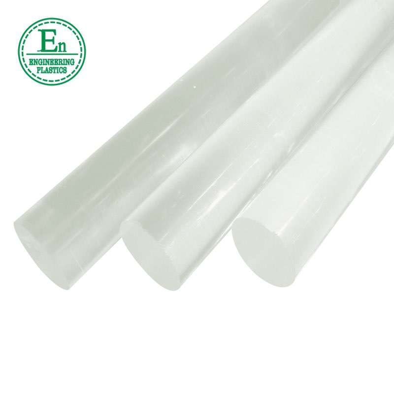 Transparent Color Diameter 15mm Extruded PC Plastic Rod