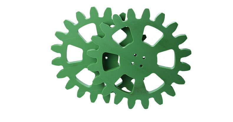 uhmw-pe plastic large sprocket wheel
