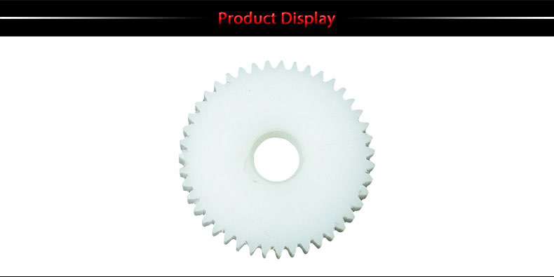 round machined uhmwpe gear