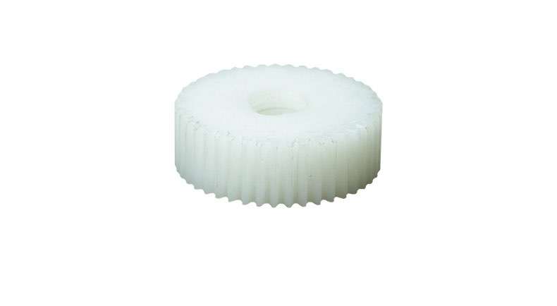 round machined uhmwpe gear