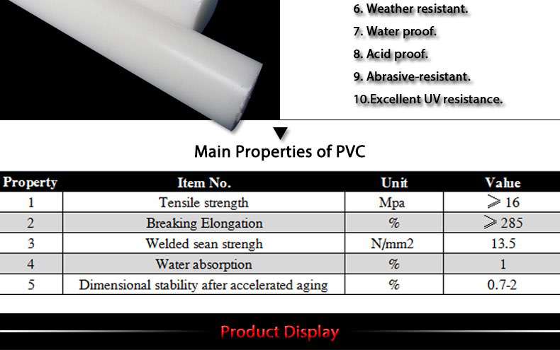 plastic pvc rod