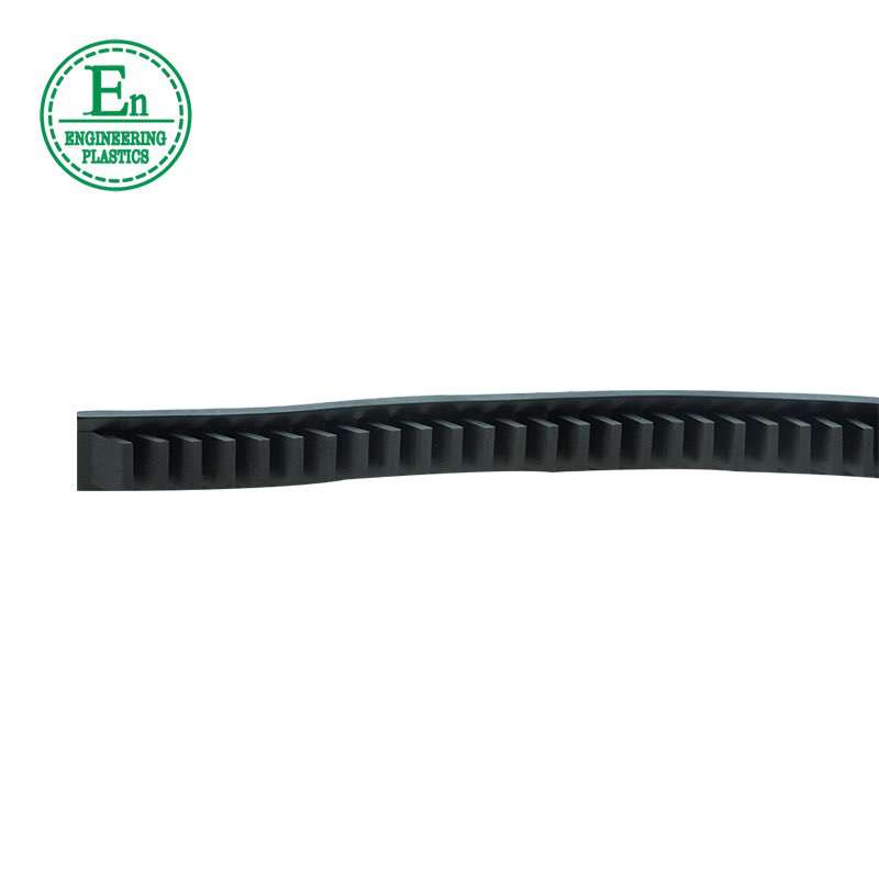 High precision polyamide nylon pa66 flexible  gear rack and pinion