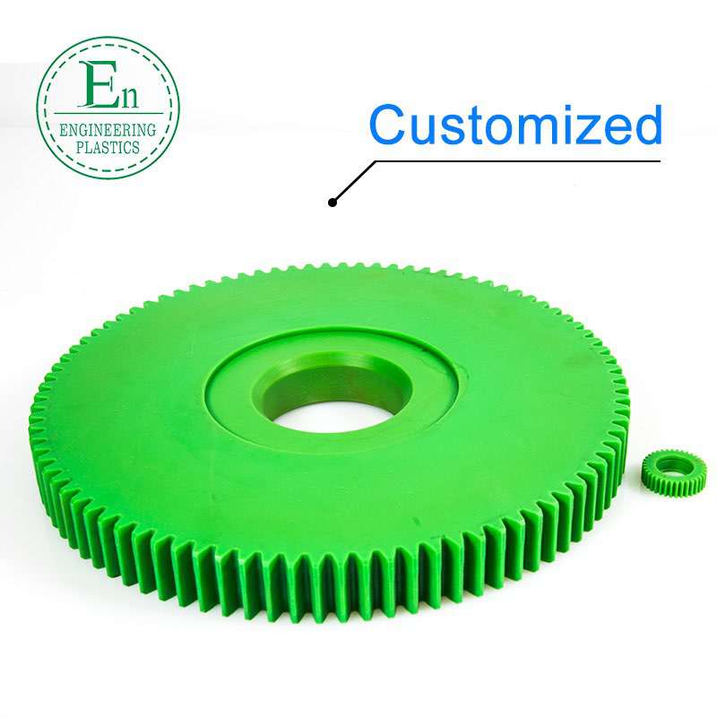 custom make high precision hobbing nylon gear plastic gears