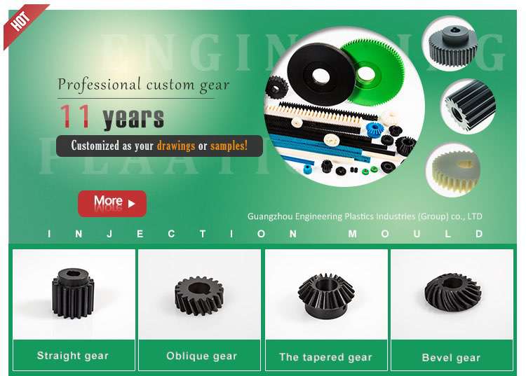 Custom Nylon Plastic Gear