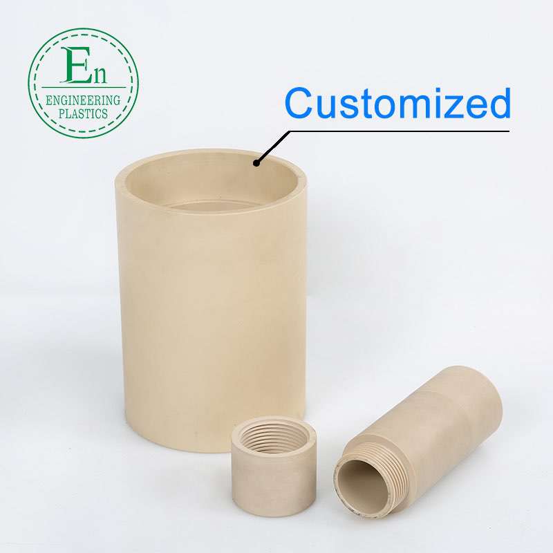 Guangzhou engineering products custom plastic PPS-CA30 bar rod sheet 15mm plastic pps rod