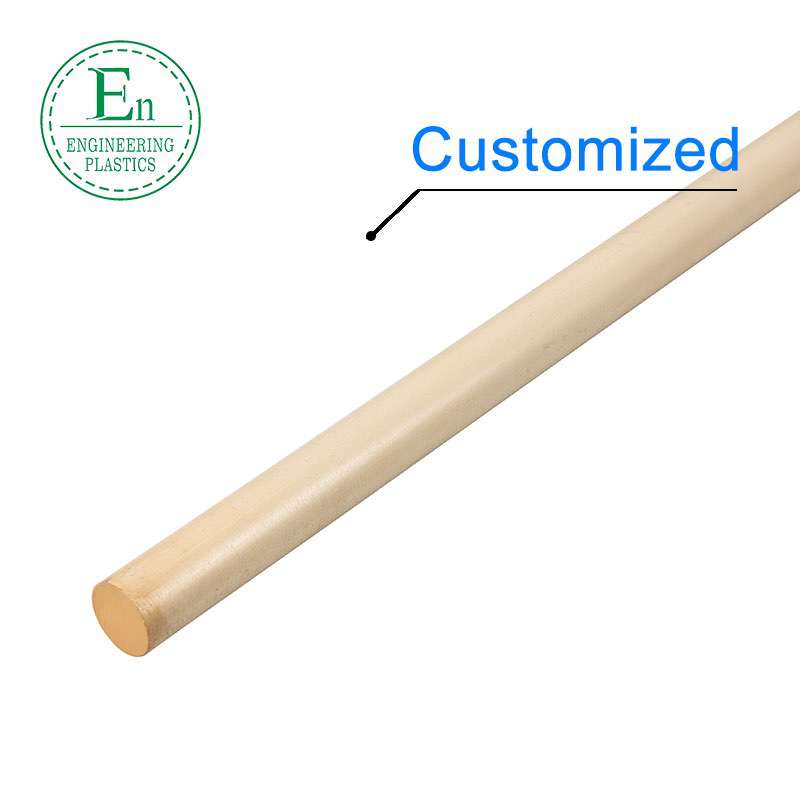 Guangzhou engineering products custom plastic PPS-CA30 bar rod sheet 15mm plastic pps rod