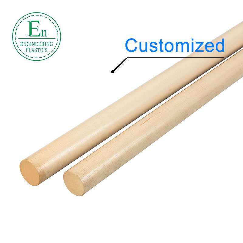 Guangzhou engineering products custom plastic PPS-CA30 bar rod sheet 15mm plastic pps rod