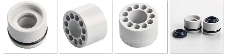 flanged nylon plastic bushing