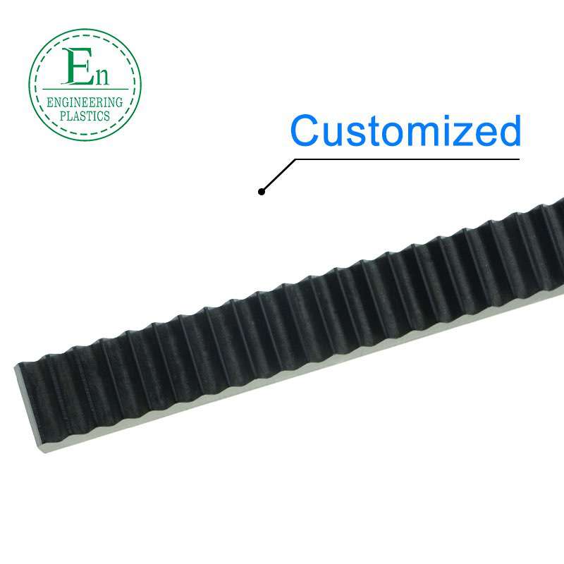 Plastic rack and pinion gears