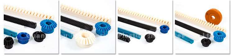 Injection rack pinion gear