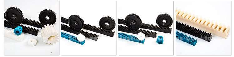 Injection rack pinion gear