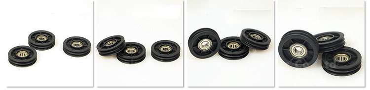 pulley wheels with bearings