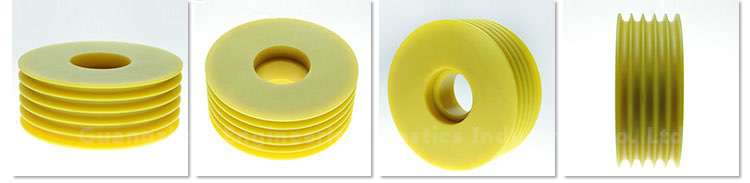 Sliding door track nylon plastic pulley price