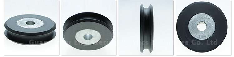 Sliding door track nylon plastic pulley price