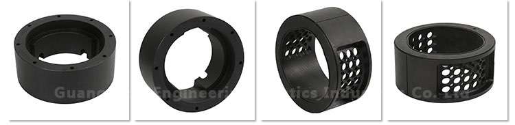 teflon bush plastic bushing square hole bushing