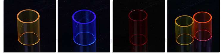large diameter acrylic tube