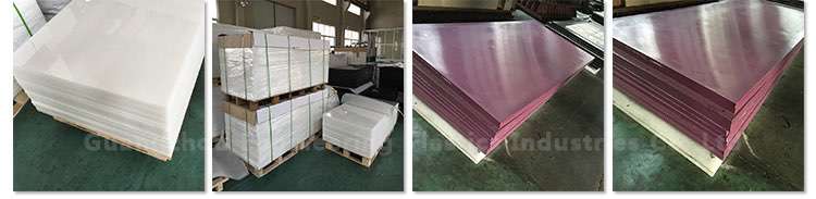 High Density Polyethylene HDPE Plastic Sheets, Solid Thick Polyethylene Sheeting 